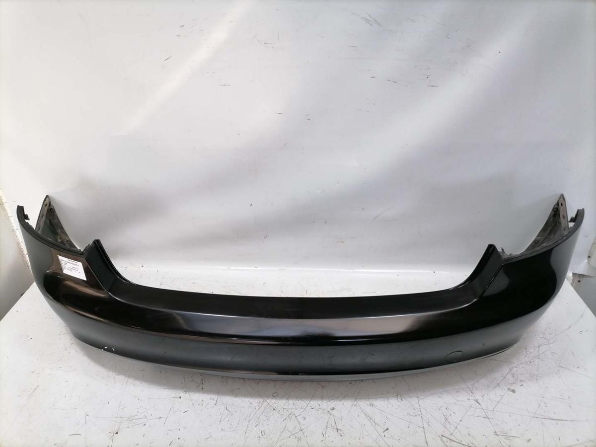 Audi A5 8T original Sto&szlig;stange Stossf&auml;nger hinten LY9B Brillantschwarz Bj.2009